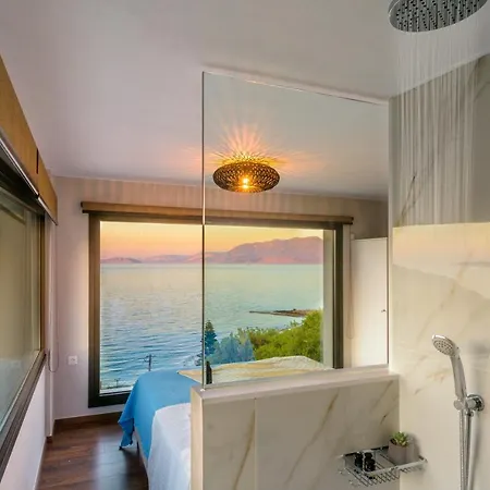 Beachfront Villa Phi Φ Ayos Nikolaos Dış mekan fotoğraf